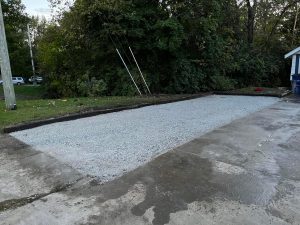 Additional Gravel Parking Area